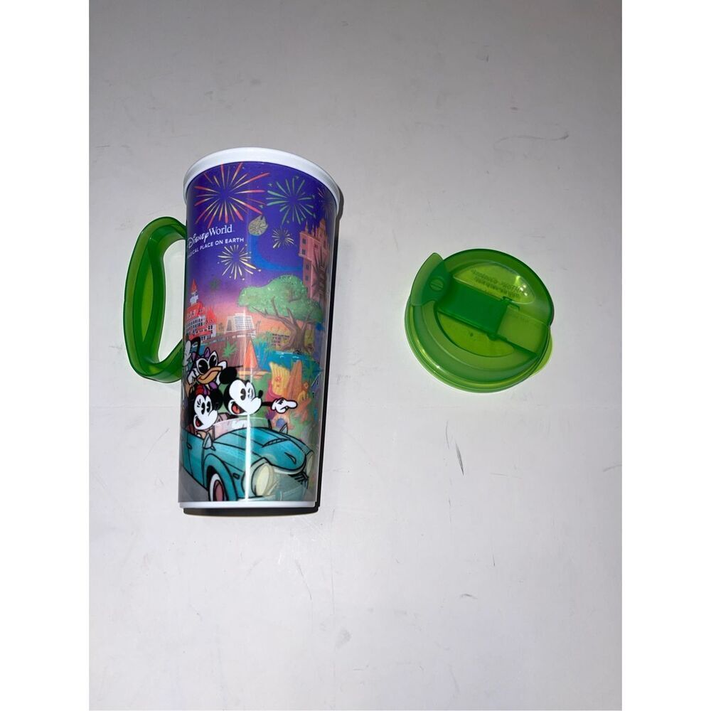 2024‎ Walt Disney World Resort Reusable Refillable Mug Parks green Mickey
